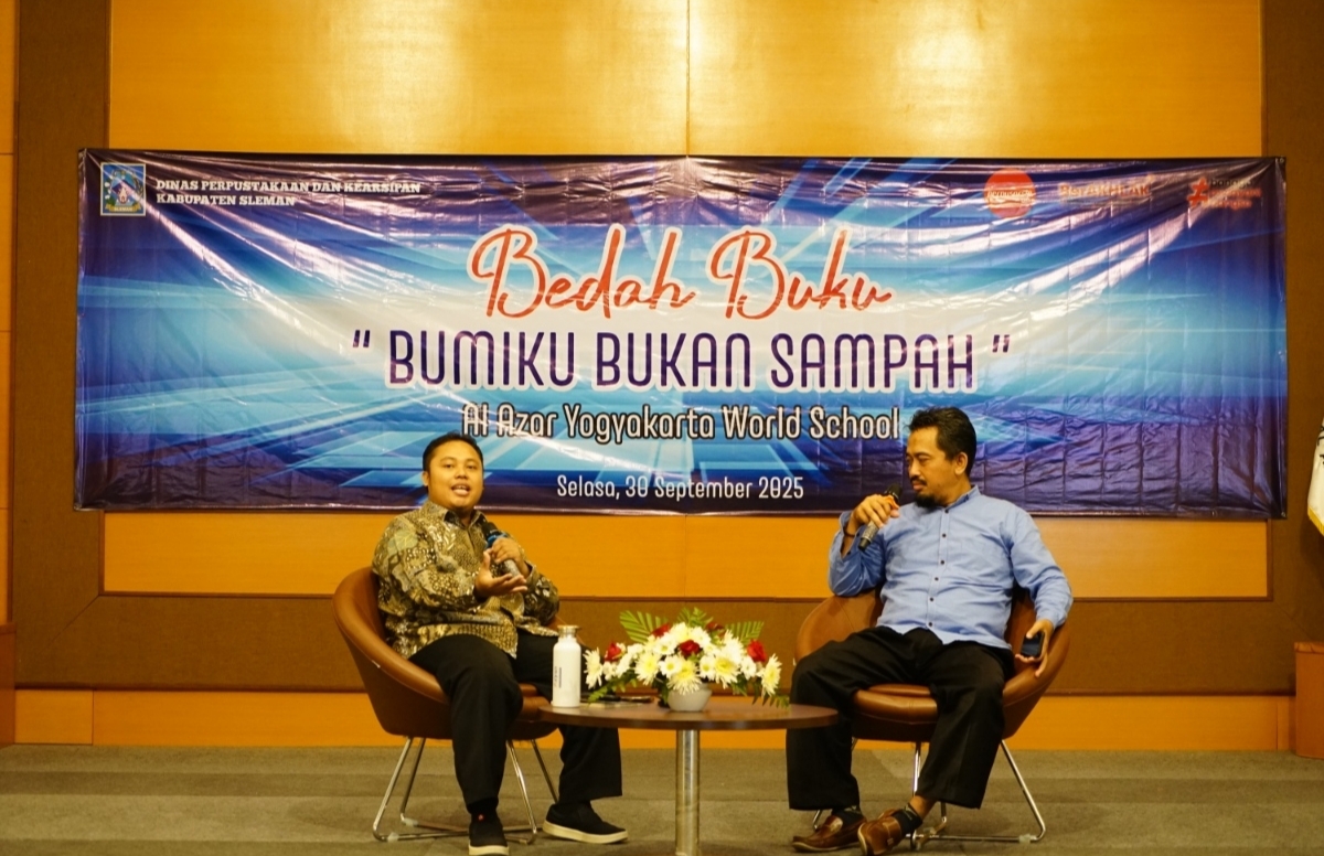 Bedah Buku "Bumiku Bukan Sampah"